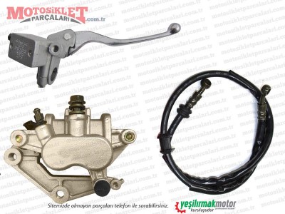 Asyamotor AS150 Ultra Ön Fren Üst Merkezi Komple